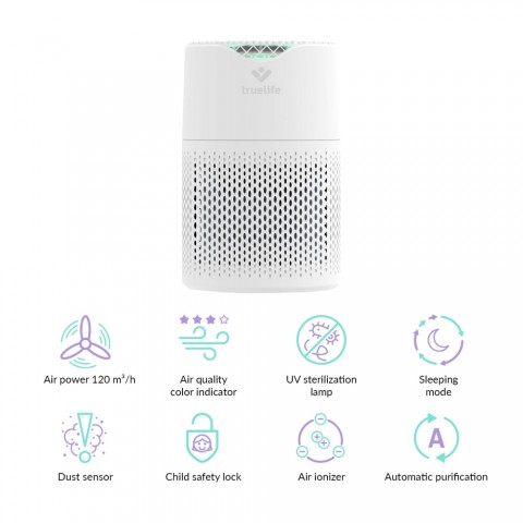TrueLife Air Purifier P3 Légtisztító